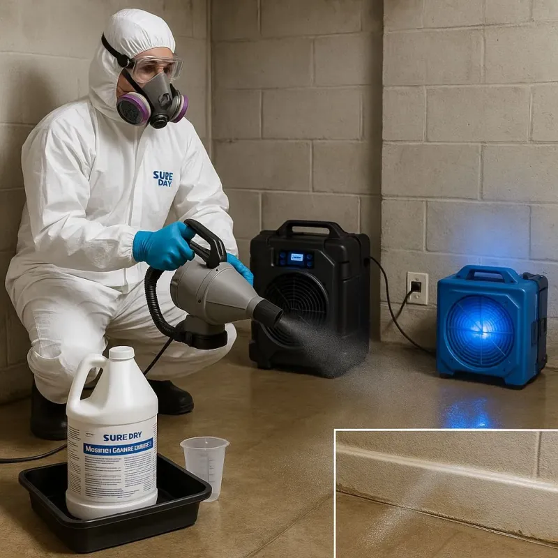 Sanitization and Odor Removal process in Bloomfield Hills, MI