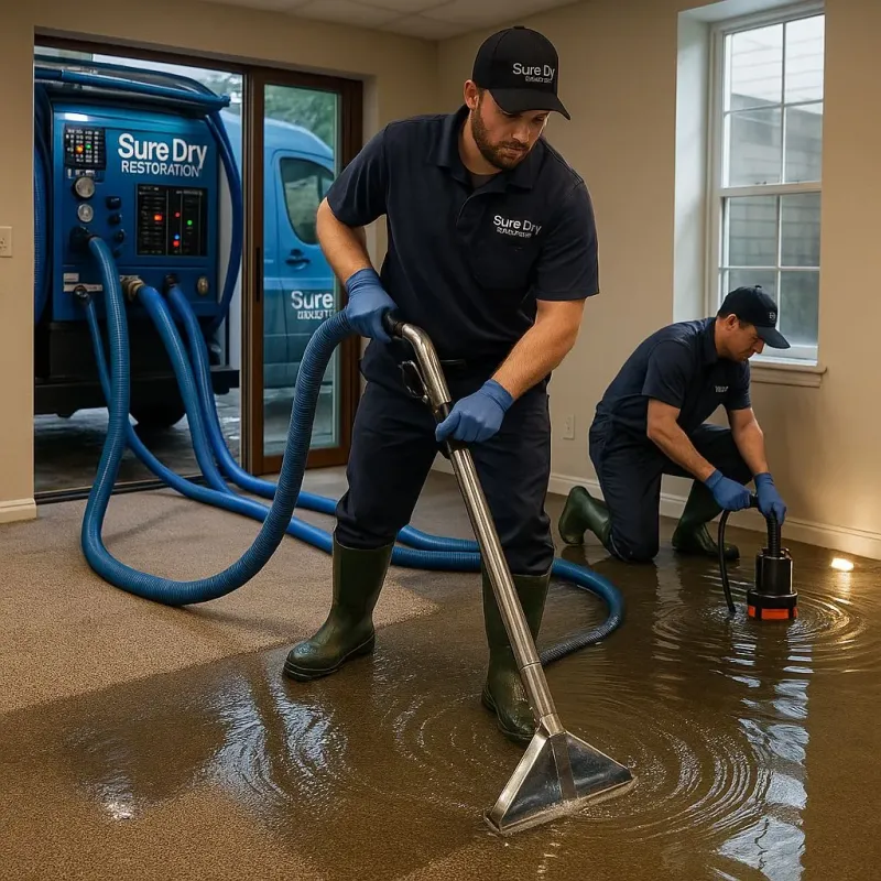 Water Extraction and Removal process in Bloomfield Hills, MI